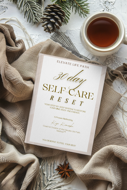 30-Day Soft Life Self-Care Reset Planner