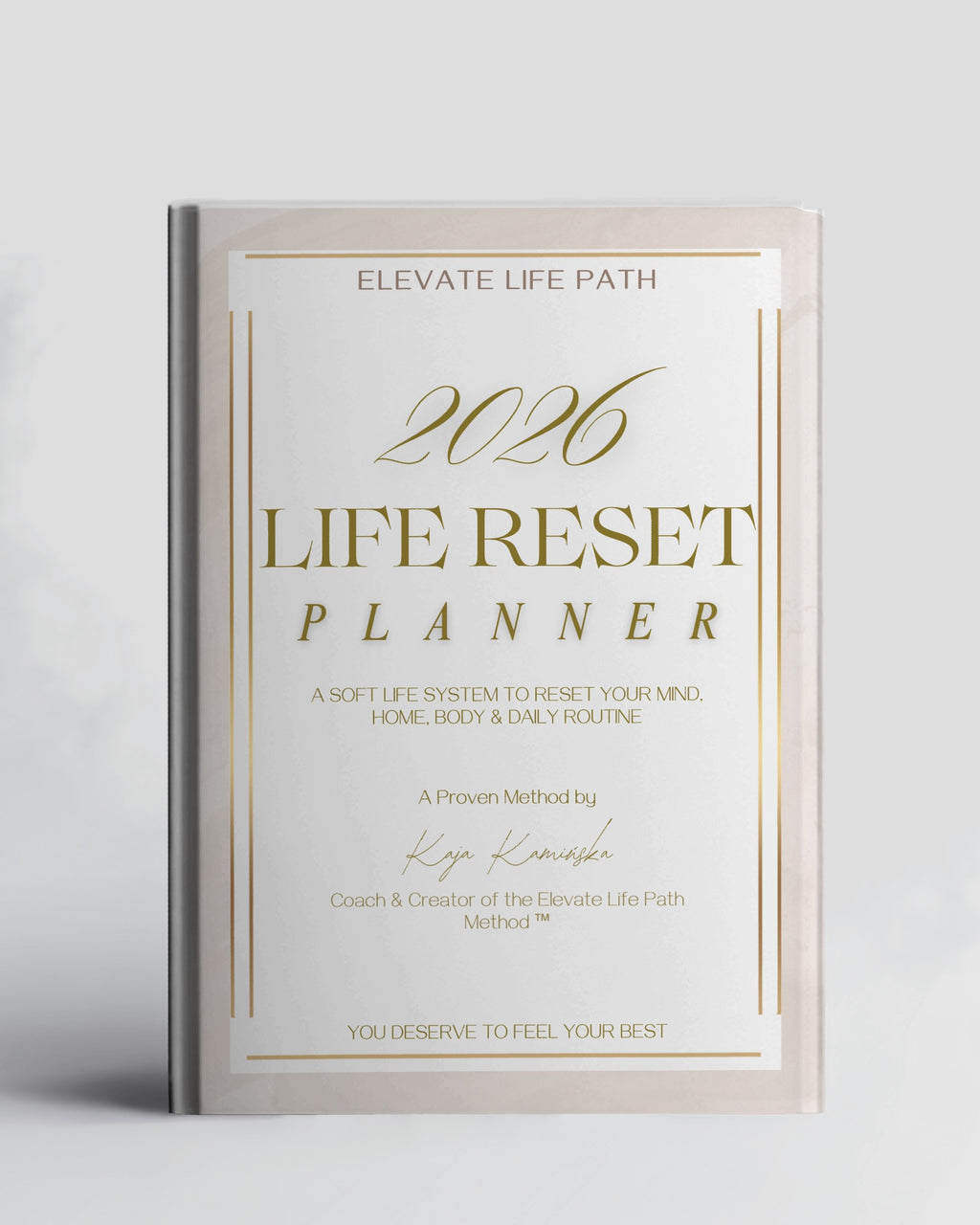 2026 Life Reset Planner