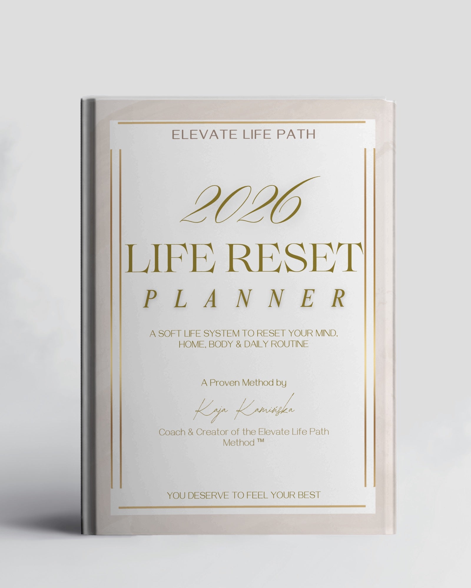 2026 Life Reset Planner