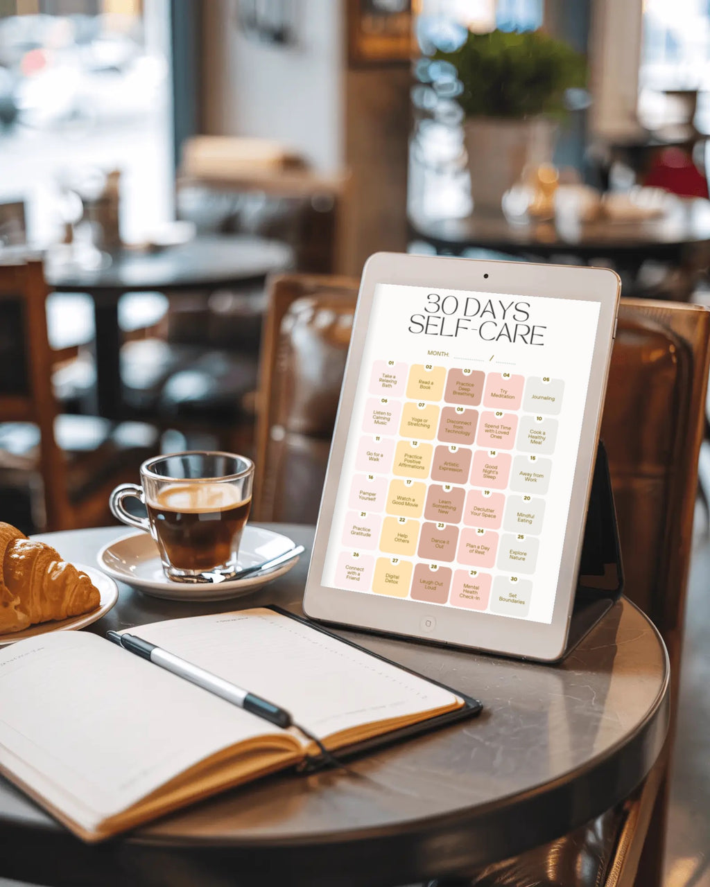 30-Day Soft Life Self-Care Reset Planner