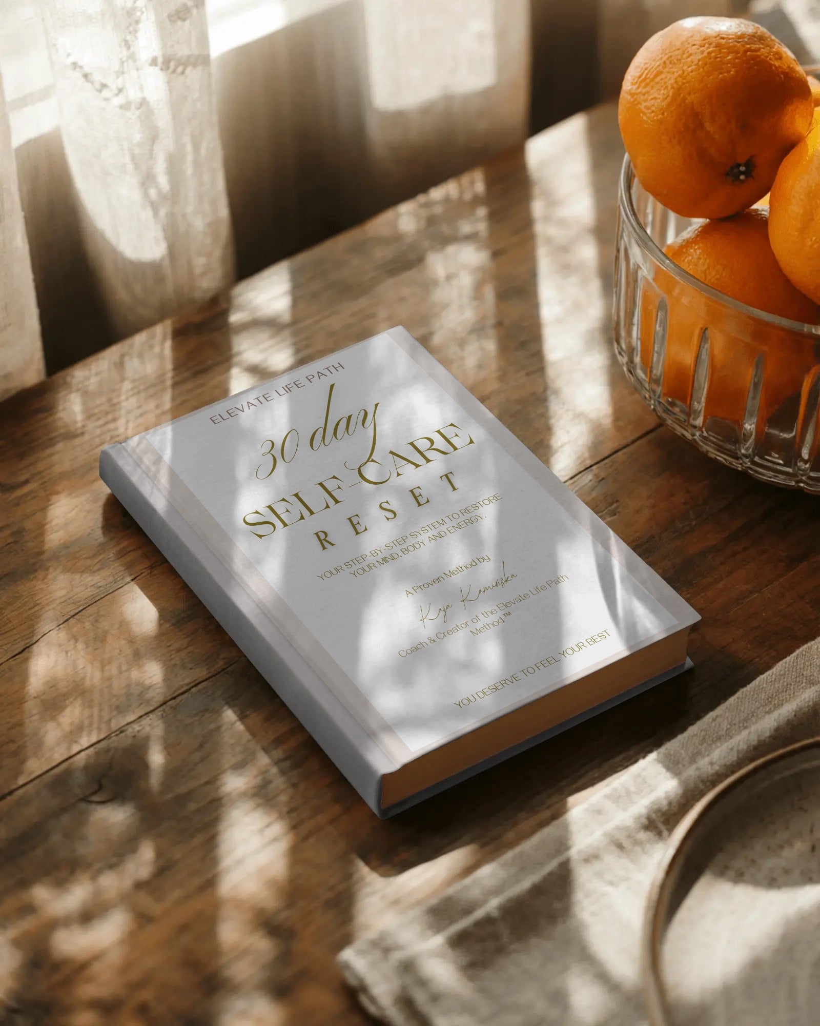 30-Day Soft Life Self-Care Reset Planner