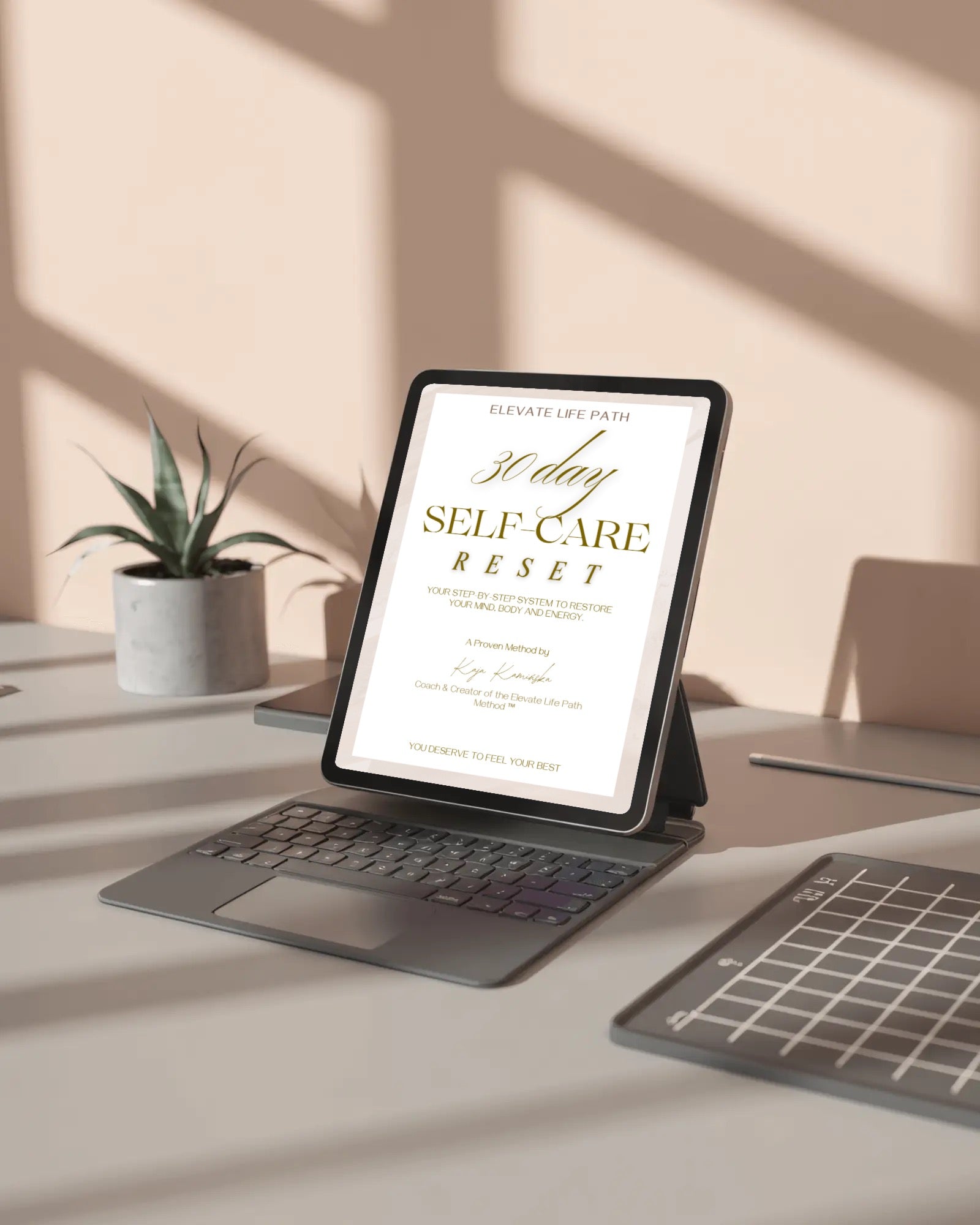 30-Day Soft Life Self-Care Reset Planner