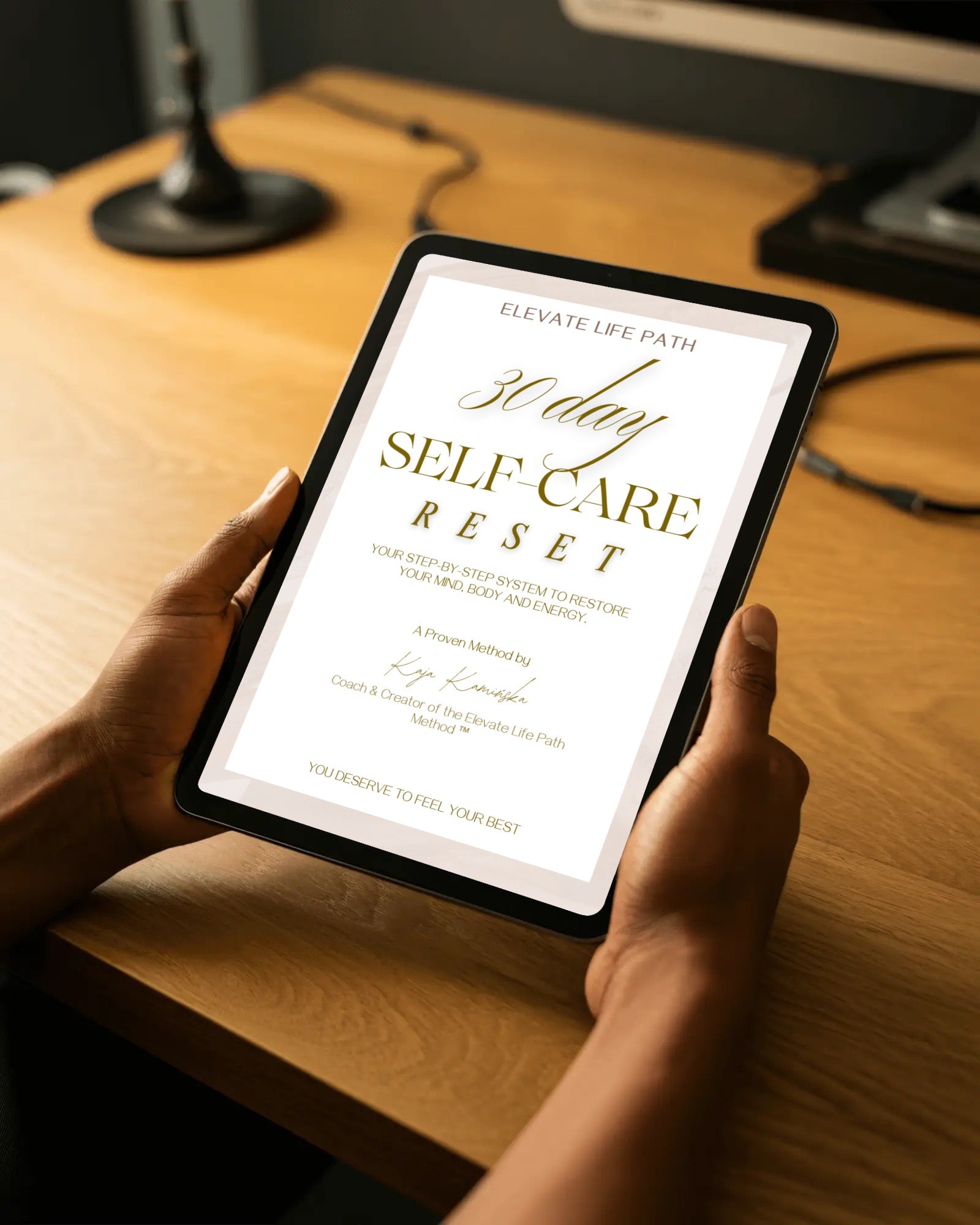 30-Day Soft Life Self-Care Reset Planner