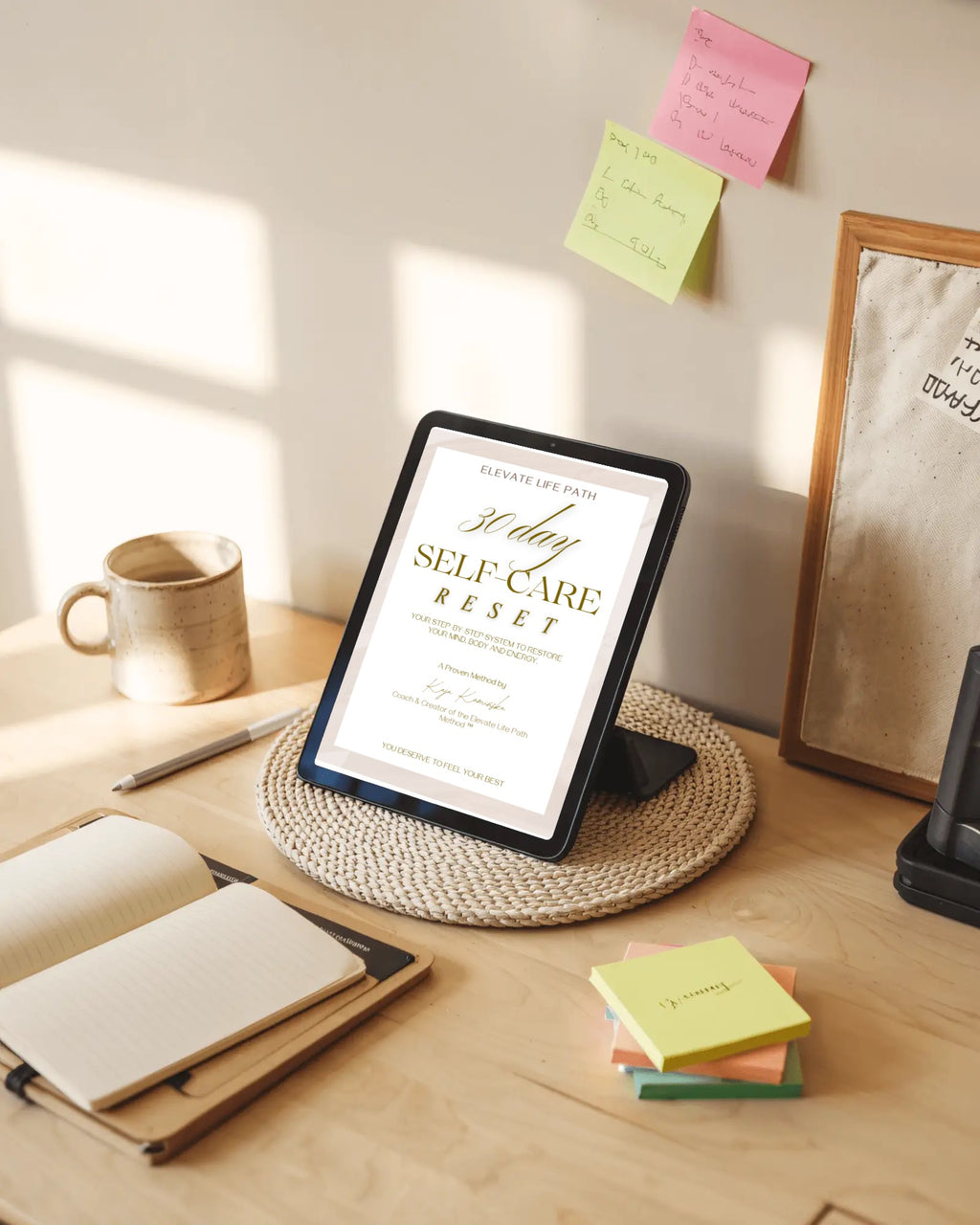 30-Day Soft Life Self-Care Reset Planner