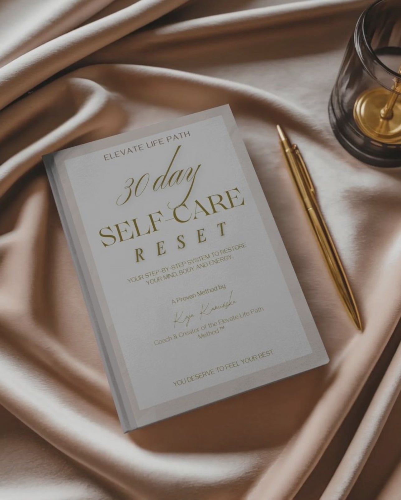 30-Day Soft Life Self-Care Reset Planner